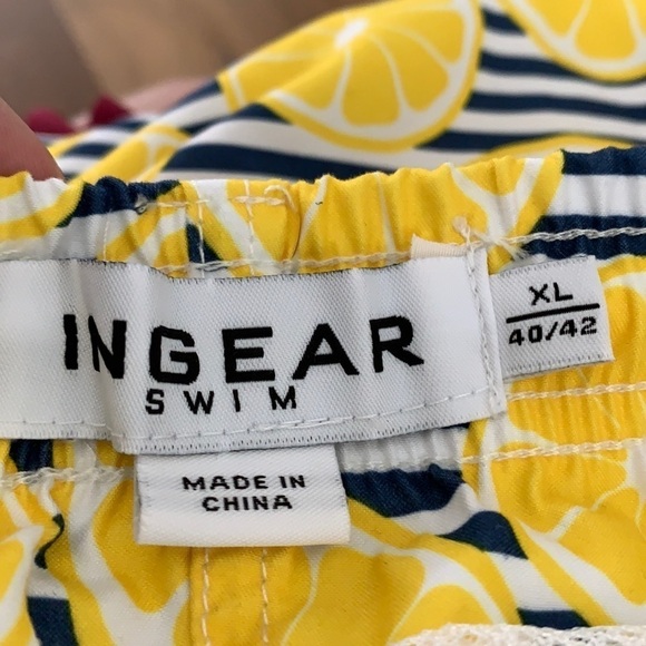 Ingear Lemon print Swim Trunks - Picture 8 of 10